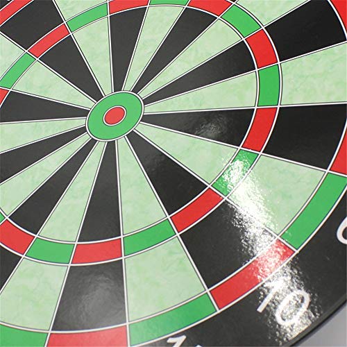 Magnetic Dart Boards Sets Regulation Sized Tournament Dartboard | 2 Sided - Classic 20 Point & Circular Bulls-Eye | 6 Steel Tipped Brass Darts design for Long Life and Flawless Performance | Great for