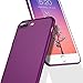 TORRAS Slim Fit Designed for iPhone 8 Plus Case/iPhone 7 Plus Case, Hard Plastic PC Ultra Thin Phone Cover Case with Matte Finish Coating Grip Compatible with iPhone 7 Plus / 8 Plus, Violet Red