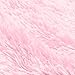 YOH Super Soft Area Rugs(3rd Generation) Fluffy Shaggy Rugs for Bedroom Living Room Kids Room Nursery Home Decor 4 Feet by 5.3 Feet,Pink