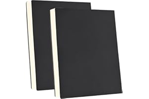 2-Pack Large Journal Notebook – A4 Size 8x11.5 Inches, 400 Pages Wide Ruled, Thick Writing Journal for Office, School & Perso