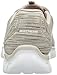 Skechers Women's Rock Around Fashion Sneaker, Taupe Knit, 9 M US