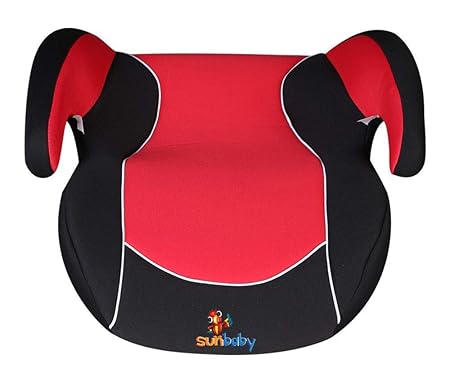 Sunbaby Car Seat for Baby (Red/Black)