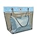 Candy Color 2 in 1 Chain Strap Clear Handbags Transparent Tote Purses for Women