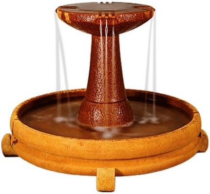 Henri Studio 2 Piece Overflowing Spill Dish Fountain, Relic Nebbia