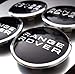 jinshan689 4 X .Range Rover Land Rover Supercharged Black Badge Wheel Center Hub Caps