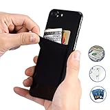 Phone Adhesive Wallet,LANMU Phone Card Holder,Cell Phone Card Sleeves,Phone Credit Card Wallet for iPhone7/7Plus/6/6 Plus/Samsung and Other Smartphones