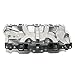 Small Block Chevy 350 327 307 Aluminum Intake Dual Plane Polished 1955-95 V8