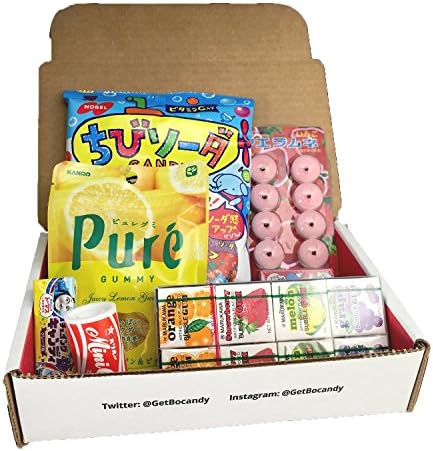 Bocandy - Japanese Candy and Snack Box 6 FULL SIZE items