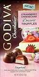 Godiva Chocolatier Strawberry Cheesecake Dessert Truffles-Pack of 2 Bags