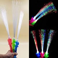 Teydhao 41cm Fluorescent Sword Glow Stick Light Wand Party Concert Night Club Supply Glow in The Dark Party Supplies, Neon Party Glow Necklaces and Bracelets for Kids or Adults - Random Color