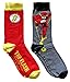 Hyp DC Comics The Flash Men's Crew Socks 2 Pair Pack Shoe Size 6-12
