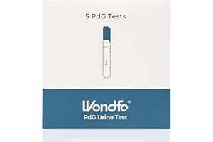 Wondfo PdG Urine Test- 5 Tests to Track Ovulation at Home for Women
