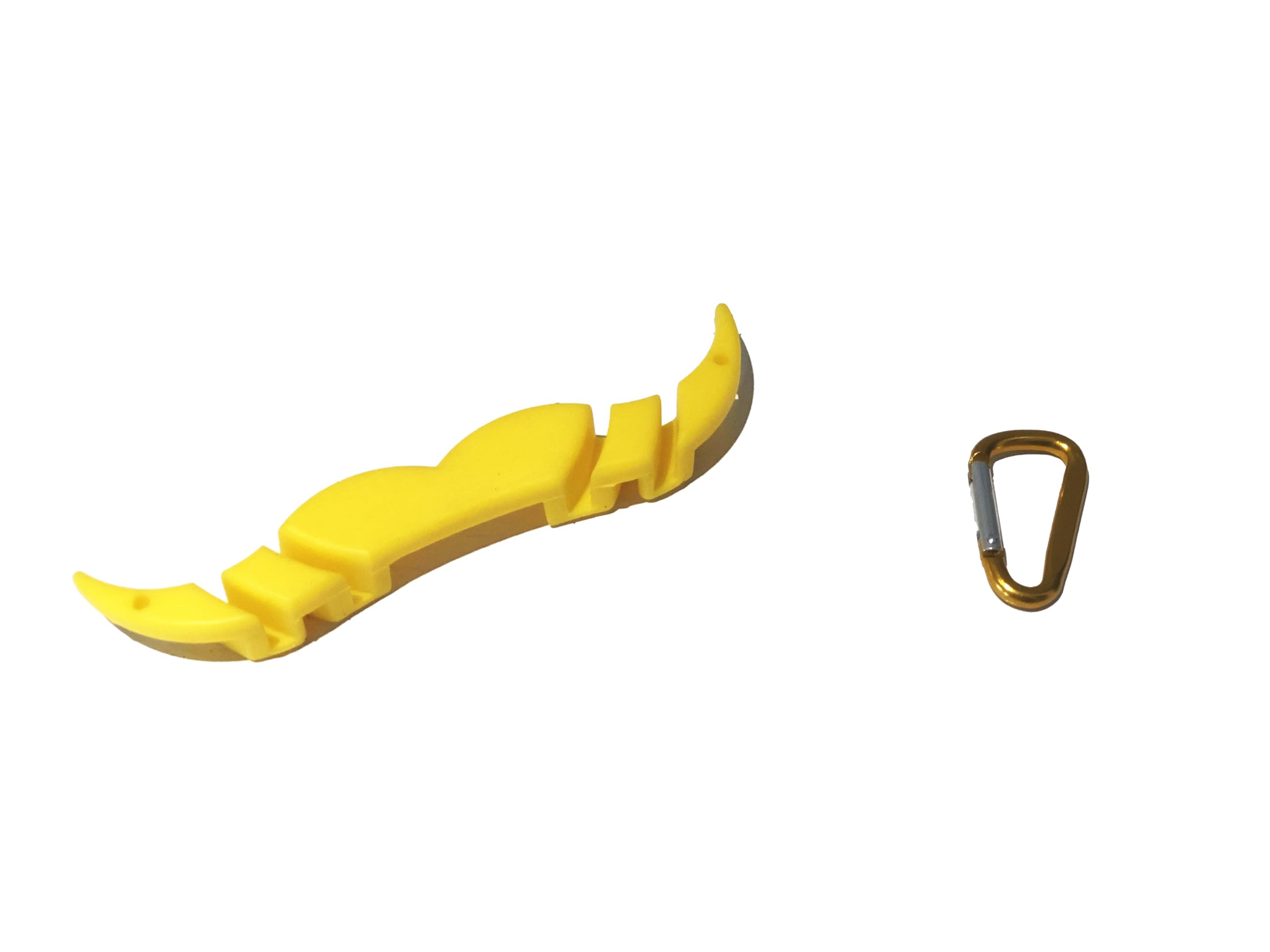 The MoGuard - Mustache Guard Drink Attachment (Yellow)