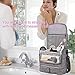 Toiletry Bag Hanging Toiletry Bag for Women Men Large Waterproof Travel Bag Portable Toiletry Kit Compact Makeup Bag with Hook Strap for Cosmetics Shaving Kit Camera Shower Bathroom Dorm