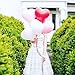 LAttLiv Valentines Day Balloons 50 Packs Heart Balloons 12 inch Latex Balloons for Wedding Decoration Birthday Decoration or Anniversary Decoration - Pink/White/Red