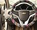 FLY5DUniversal Automotive Steering Wheel Cover Natural Fibers Auto Car Wrap Cover