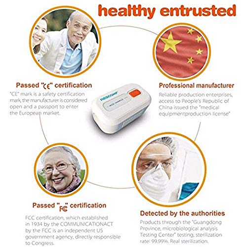 TTLIFE CPAP Equipment and Mask Cleaner/Disinfector Suit for CPAP Machine Mask Hose Pipe Tube Accessories