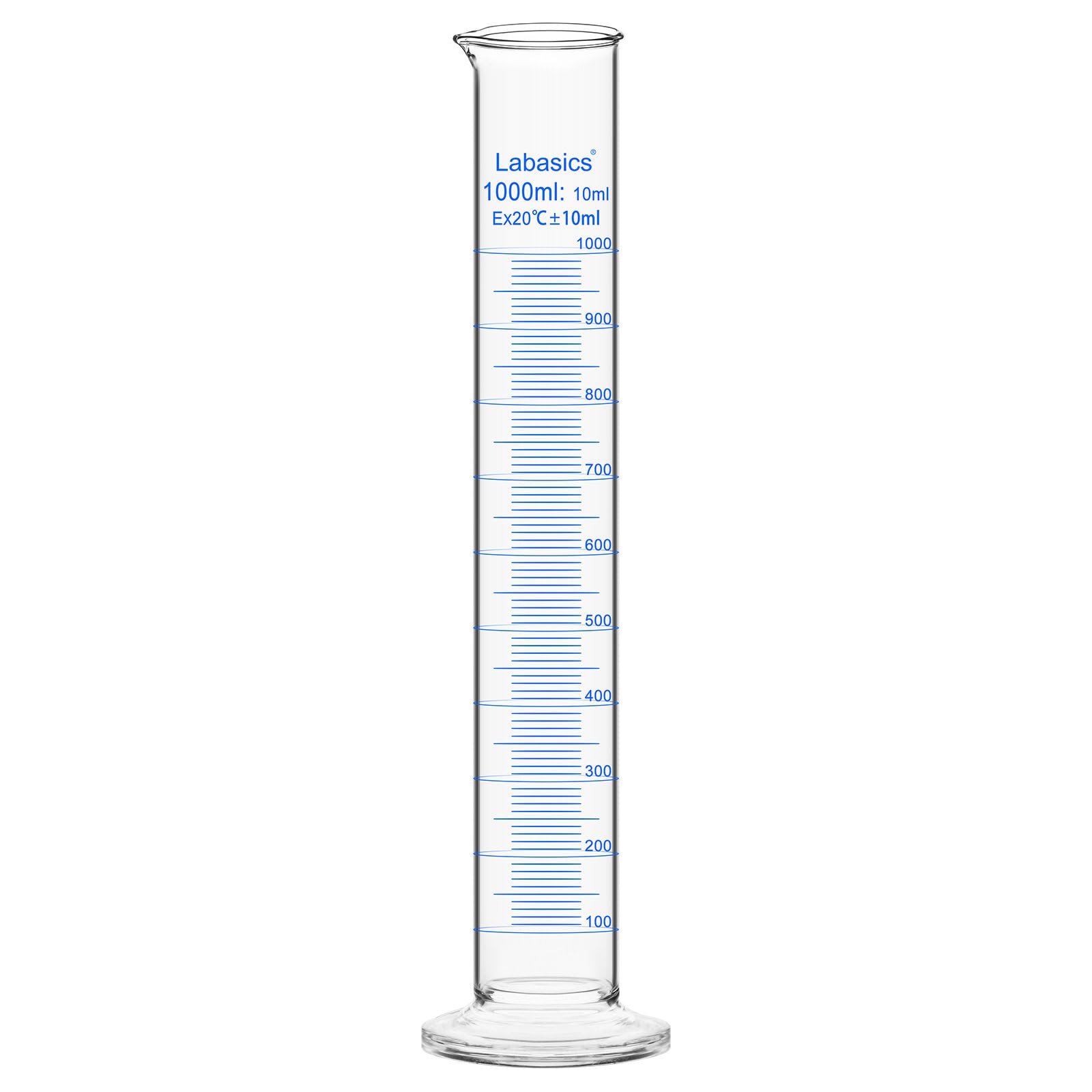 Labasics 1-Pack 1000 ml Borosilicate Glass