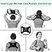 Posture Corrector for Men & Women That Provide Back Support Brace, Improve Thoracic Kyphosis, Prevent Slouching | Under Clothes Upper Back Brace | Adjustable Size(XL)