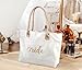 Lillian Rose Gold Bride Tote Bag, One Size