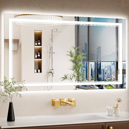 WISSMIELS 24x42 LED Bathroom Mirror