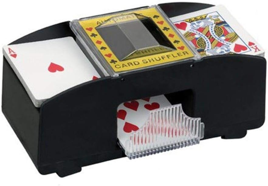 Yuciya Automatic Card Shuffler Playing Cards Set Card Shuffler Machine Playing Cards Battery Powered