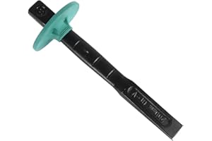 8 Inch Professional Flat Chisel, Heavy Duty CRV Steel, for Concrete Masonry Stone Work and Woodwork, Industrial Splitting Too