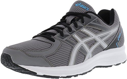 ASICS T7K3N.9793 Men's Jolt Running Shoes, Carbon/Silver/Island Blue, 10.5