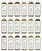 3 Day Energy Balance Organic Juice Cleanse + Free Ginger or Turmeric Shots Included - 18 bottles