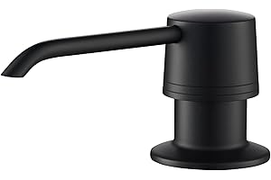 KRAUS Kitchen Soap and Lotion Dispenser in Matte Black, KSD-31MB