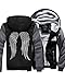 The Walking Dead Daryl Dixon Wing Cashmere Coat Costume Velvet Thicken Jacket