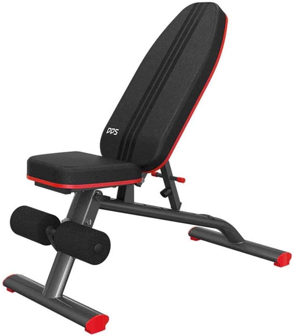 KWEE Adjustable Foldable Workout Bench Weight Bench, Sit Up Bench for Workout, Roman Chair, Gym Incline Decline Bench for Home Strength Training