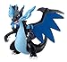 Kawada Takaratomy NanoBlock + Pokemon Figure - Mega Charizard X's Castle Puzzle (379 Pieces)