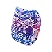 Alva Baby Christmas Design Reuseable Washable Pocket Cloth Diaper Nappy + 2 Inserts QD12