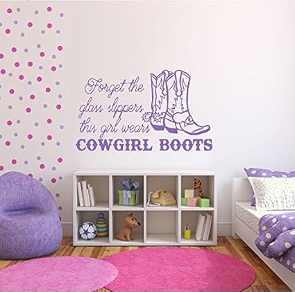 Amazon Com Enid545anne Cowgirl Boots Decal Sassy Vinyl