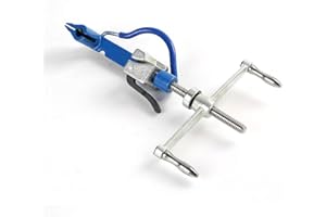 AIWFL Stainless Steel Strapping Banding Tool Spin Banding Tight Plier Metal Banding Tool Tensionining & Cutting Tool Steel Strapping Banding Coil Kit Heavy Duty Bander for Hose Clamps Cable Tie Kit