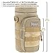 Maxpedition Bottle Holder, Khaki, 10 -Inch x 4 -Inch