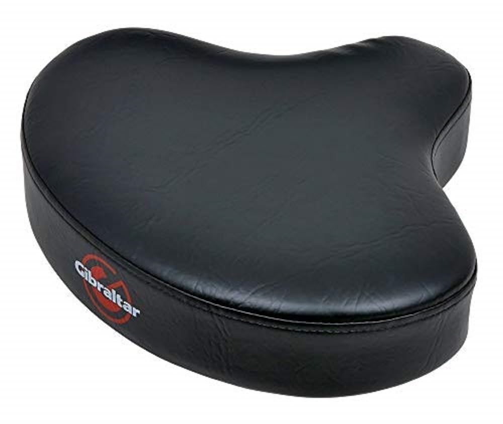 Gibraltar Drum Throne Seating S6608M, Saddle (Moto seat top) for Gibraltar 6608 throne