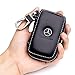 Leather Car Key Case Remote Control package Auto Key Chains (benz)