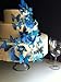 Edible Butterflies - Assorted Blue- Cake Decorations, Cupcake Topper