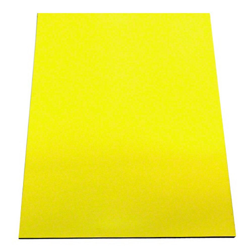 Magnet Expert® Yellow Flexible A4 Magnetic Sheet (297 x 210 x 0.85mm) (Pack of 10)