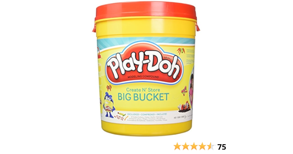 play doh create n store bucket