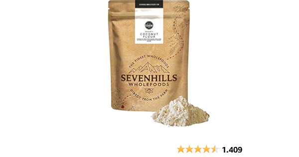 Sevenhills Wholefoods Harina De Coco Orgánico, Sin Gluten 1kg ...