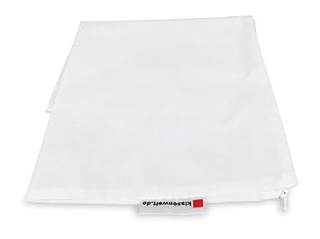Kissenbezug 80x80cm VLIES weiss, Kissenhülle mit Reißverschluss