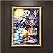 FLPTHQQ Wivily 5D DIY Diamond Painting Rhinestone Flowers of Crystals Embroidery Kits Arts, Crafts & Sewing Cross Stitch - Full Drill Halloween Skeleton No.A170