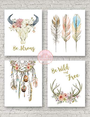 boho nursery prints