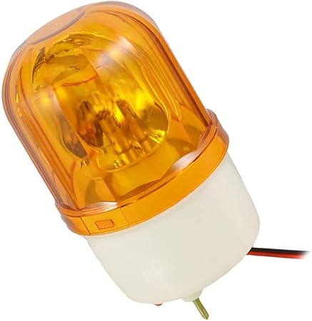 Amazon Kesoto Led信号ロータリー 警告ランプ フラッシュロータリー 防塵 Dc24v 黄 発煙筒 非常信号灯 車 バイク