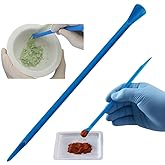 LevGo&reg; smartSpatula&reg; Disposable Multipurpose Lab Spatula. Look for the V at the Neck.&reg; (Standard Blue 17211)