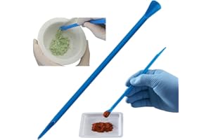 LevGo® 17211 Standard smartSpatula® Disposable Multipurpose Laboratory Spatula, PP, 210 x 7 mm (300 spatulas per Pack). Look for The V at The Neck.®