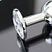 WJkuku 3 PCS Jewelry Plug Stainless Steel Metal Plated Fantasy Diamond Toys
